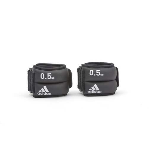 Adidas Ankle / Wrist Weights-1kg( 2 x 0.5kg)